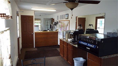 Modern Motel Vinton Interior foto
